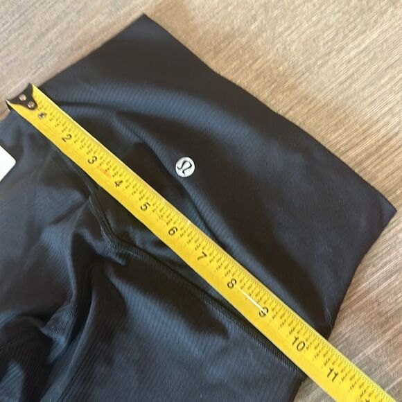 Lululemon Align Ribbed High-Rise Pant 28" Black size 2 NWT XS - Picture 4 of 5
